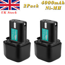 2X 7.2V Ni-MH 4.0AH Nail Gun Battery For Hitachi 325292 EB7 EB712S NR90GC2 D10DC