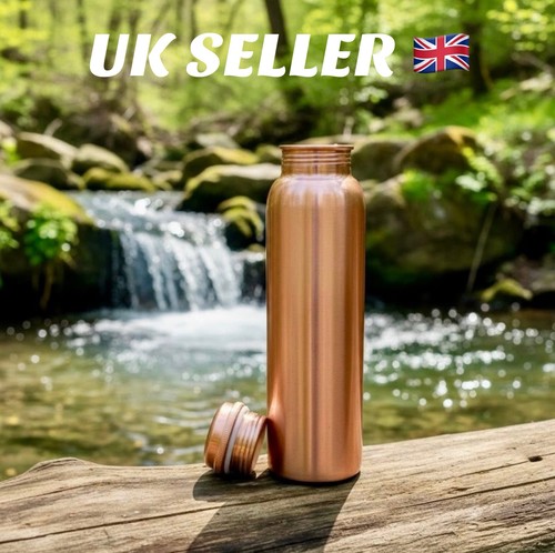 Pure 100 copper water bottle - 100%,