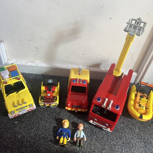 Fireman sam toy - fireman, bundle