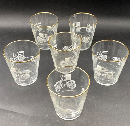 Tumbler glasses veteran cars - glasses,