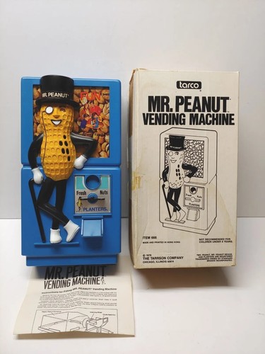 Peanut dispensor coin - mr,