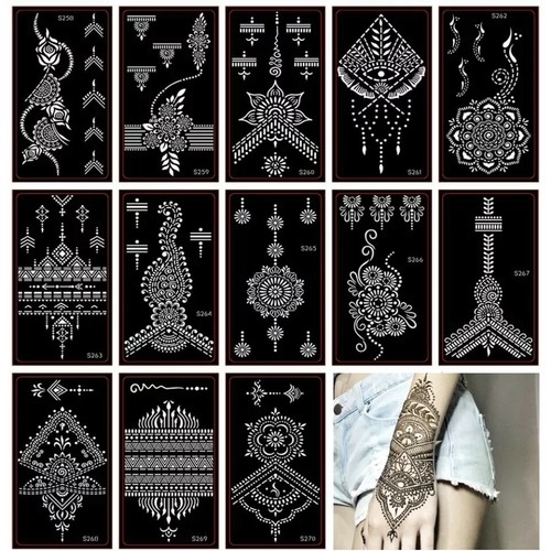 Henna mendhi body paint - henna,