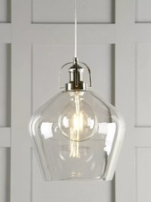 Laura Ashley Rye Glass Pendant