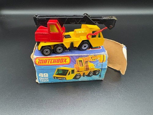 Matchbox crane truck - matchbox, no.49