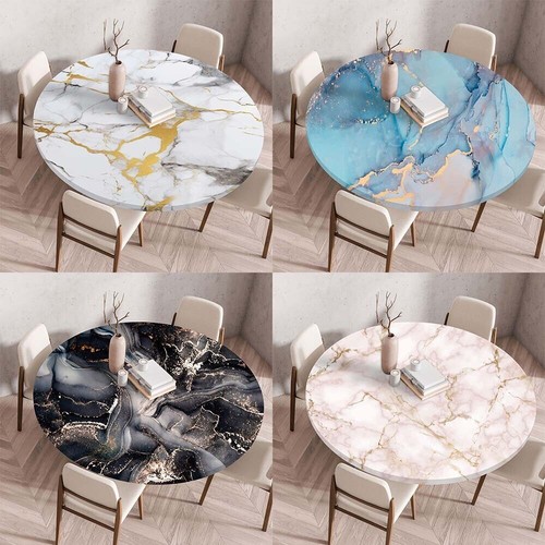 Marble round table cover - marble,