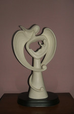 Leonardo Collection Mother And Baby Figure Figurine Art Sculpture Ornament