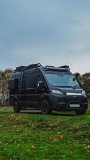 Aluminium Safari Roof Rack c/w Light Bar For Ducato Sprinter Crafter Boxer Relay
