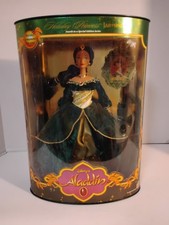 Disney's Aladdin Holiday Princess JASMINE Doll Mattel 22092 Christmas New NRFB 