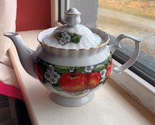 Chodziez Poland Teapot, Red