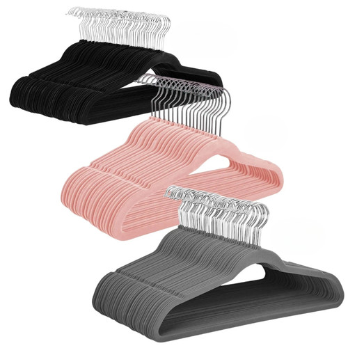 100 velvet hangers - 25-100, slip