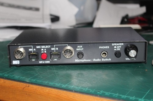 Mfj 1260 microphone control - mfj-1260,