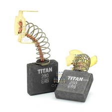 Carbon Brushes for Rockworth ARPD1700 & TITAN TTB280DRH Concrete Breakers 