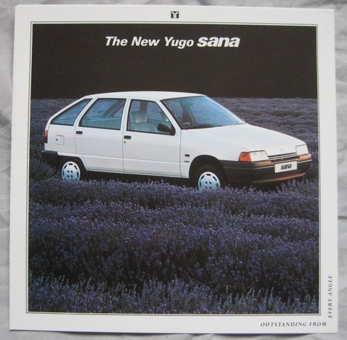 1990 yugo sana - yugo, fold