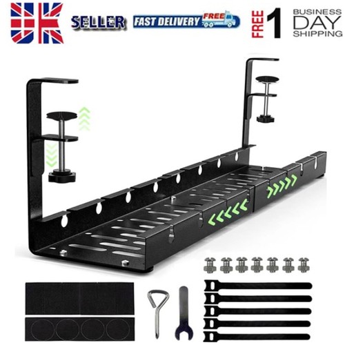 Desk cable management - management, tray