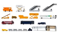 Herpa1:500 Airport Accessories I (19 parts)  model  kits - 519472