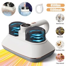 Cordless UV Dust Mite Remover Handheld Vacuum Cleaner for Bed Sofa Mattress Home