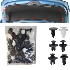 100x Fastener Clip Car Body