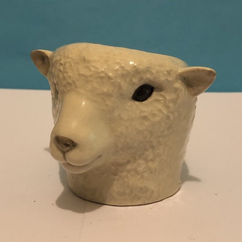 Southdown sheep face - sheep, eggcup