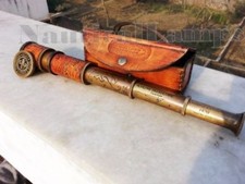 BRASS ANTIQUE TELESCOPE MARINE