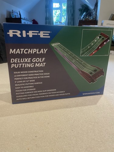Golf putting mat training aid - putting,