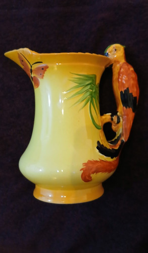 Burleigh ware art - art, parrot