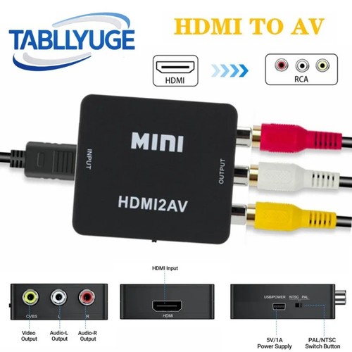 Hdmi 1080p rca cvbs - to,