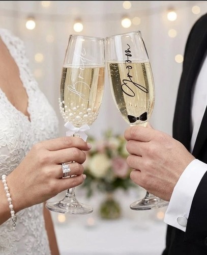 Personalised bride and groom - bride,