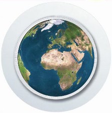 EARTH GLOBE CAR TAX DISC