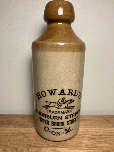 Antique stoneware ginger beer - antique,