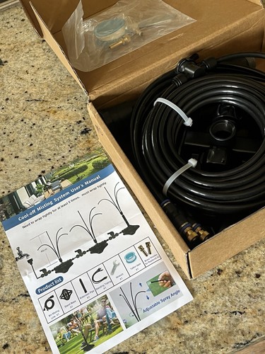 Cool off misting system water - off,