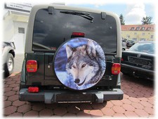 WOLF WHEEL TURE COVER 28" for Jeep Wrangler YJ TJ Suzuki Grand Vitara Toyota