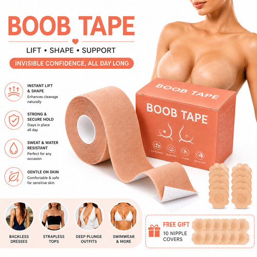 Boob tape women invisible - boob,