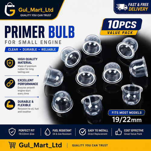 10pc petrol fuel pump primer - petrol,