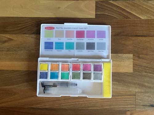 Derwent tinted pastel - tinted, shades