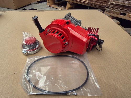 Red 50cc stroke race engine - red,