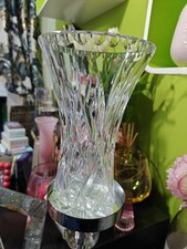 Vintage Crystal Flower Vase