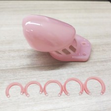 Pink Chastity Cage CB6000s