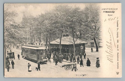 Trolley train depot amsterdam - train,