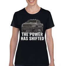 The Power Has Shifted T-Shirt American 4x4 Offroad Pickup Truck Women's Tee