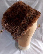 Leopard Print Faux Fur Winter