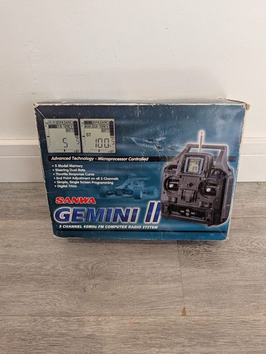 Sanwa gemini 40mhz boxed - 2,