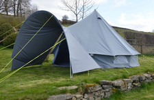 Bell Tent Porch Grey 280g 100%