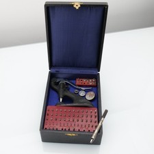 Vintage Seitz Watchmakers Jeweling Tool Set Complete Very Clean Bench Tools