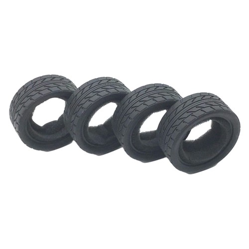 Soft rubber tyre set - rc,