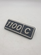 Fiat 128 Genuine 1100C Badge Emblem 1969-1983 Used OEM Part
