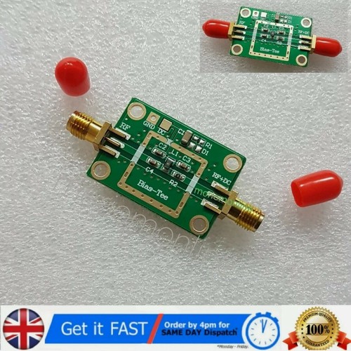 Biaser bias tee 10mhz - rf, 10mhz-6ghz