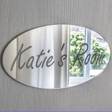 Personalised Door Name Plaque Boy or Girls Bedroom Room Sign