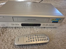 Philips VHS VCR Turbo Drive VR 550 Video Recorder with Remote
