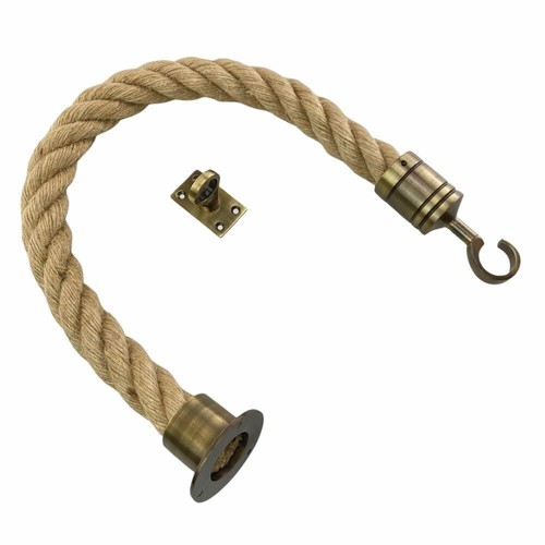 24mm natural hemp barrier - barrier, rope