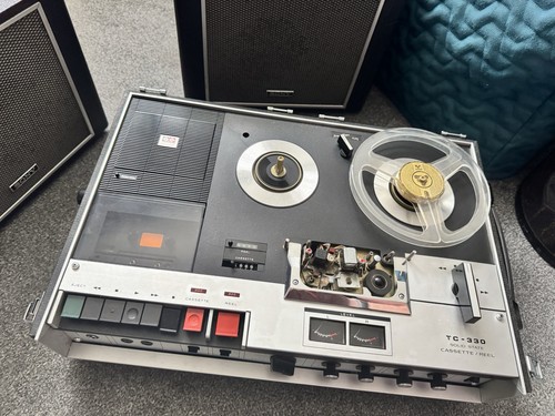 Sony tapecorder 330 - tc-330, reel